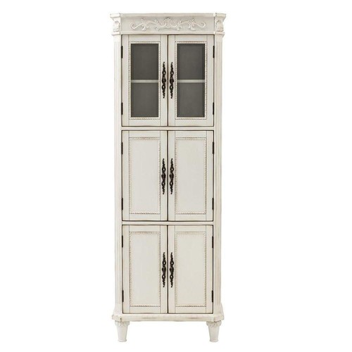Home Decorators Collection Bathroom Linen Cabinet Storage Organizer Antique NEW