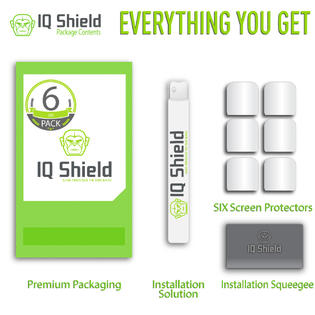 IQ35288 IQ Shield LIQuidSkin Ultra Clear Film Screen Protector for