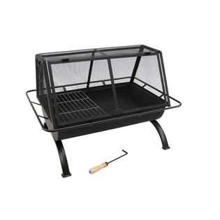 Landmann 33527 Patio Fire Pit Heater Outdoor Fireplace Barbecue