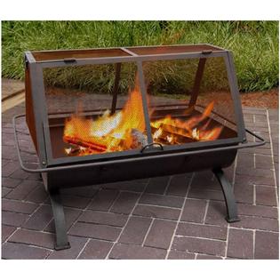 Landmann 33527 Patio Fire Pit Heater Outdoor Fireplace Barbecue