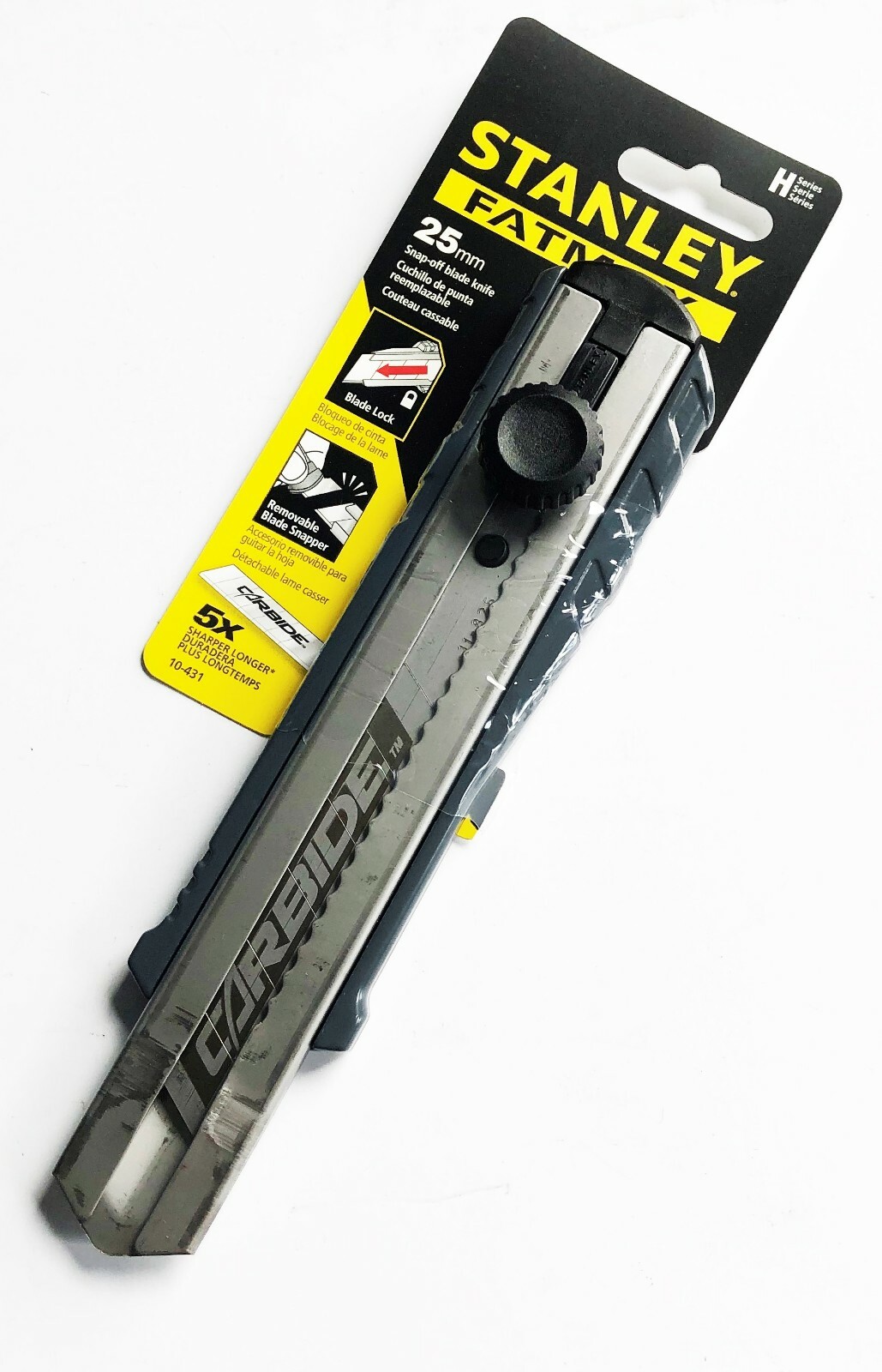Stanley Stanley Fatmax 25mm Carbide Blade Snap Off Utility Knife Knives Razor Breakaway