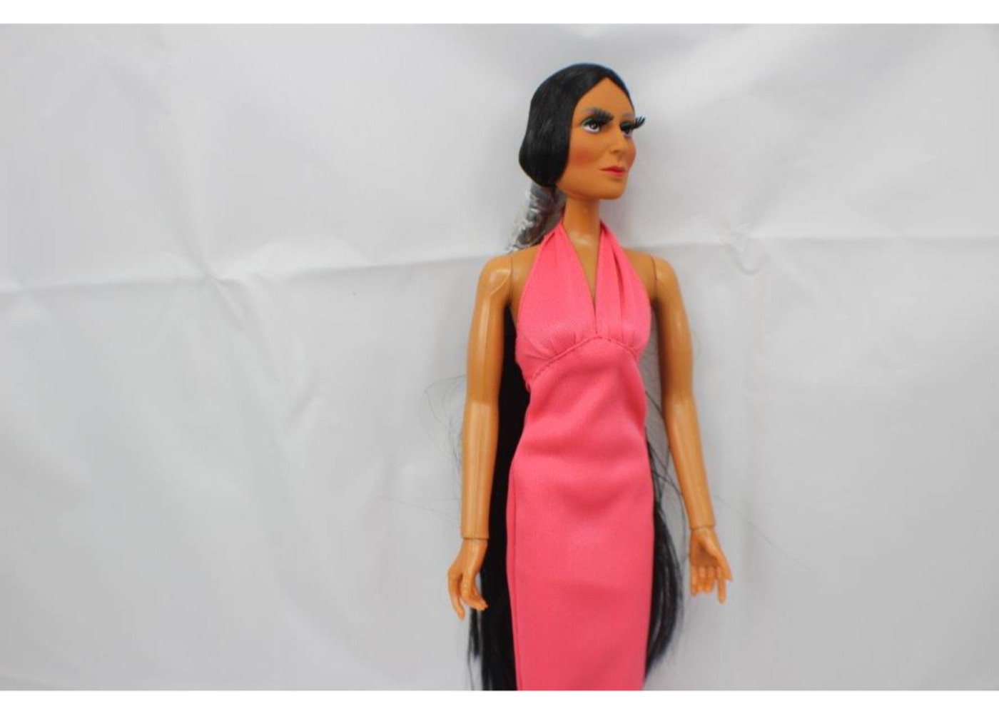 Mego Cher Doll Pink Dress 62400 New Nos Vintage J C Penney Special 1976