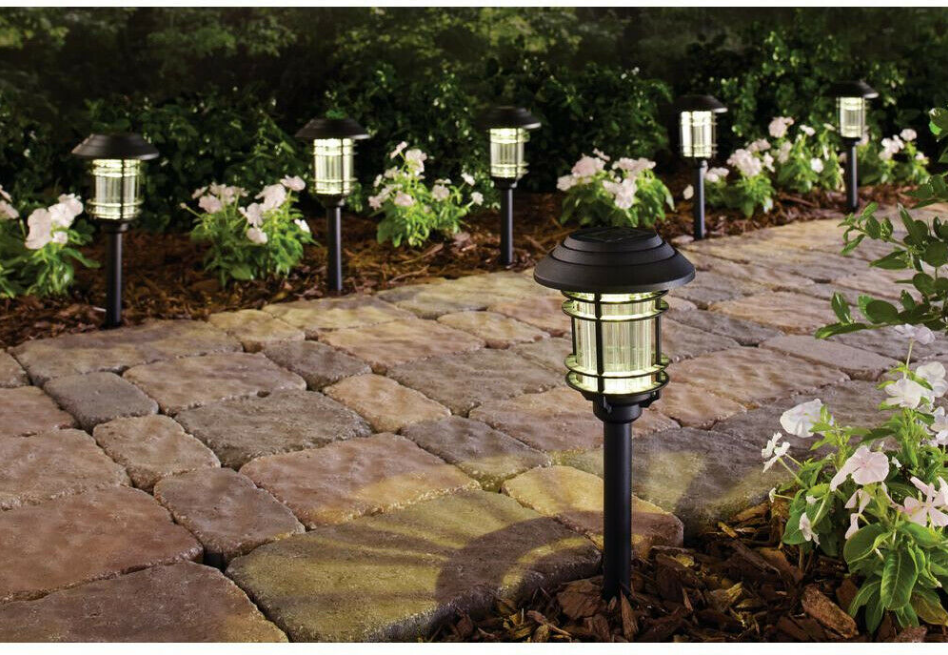 Nxt 74052 Hampton Bay Solar Path Lights Led Outdoor Landscape Solar Path Lights Led Outdoor Landscape