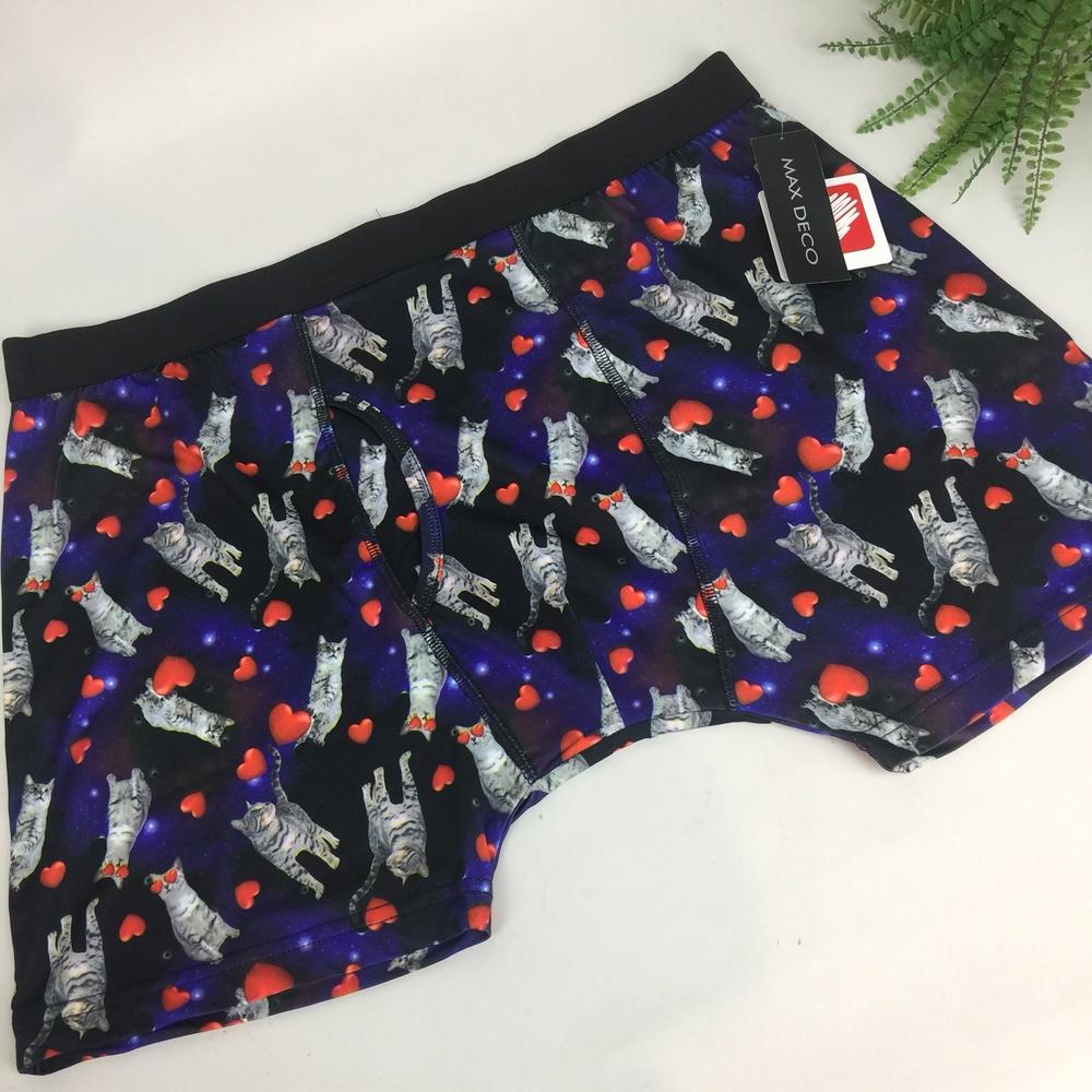 Max Deco Men S Boxer Briefs Shorts Size Xl 40 42 Underwear Space