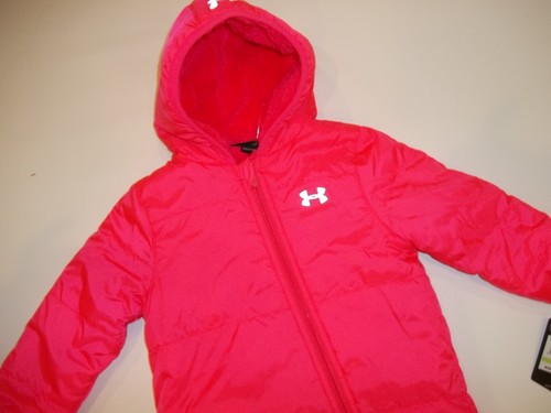 Under Armour Under Armour Winter Bunting Pink Hooded Snowsuit Baby