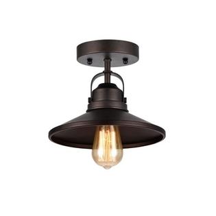 Chloe Lighting Industrial Semi Flush Mount Light Modern Farmhouse