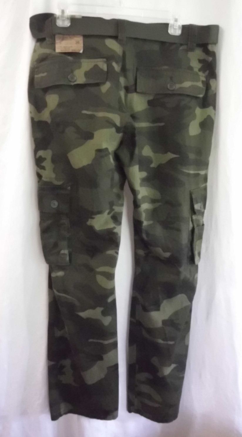 Red Snap Clothing Company Red Snap Pant 36 X 32 Nwt Cargo Camoulflage Belt Olive 100 Cotton Boot Cut Red Snap Clothing Company Red Snap Pant 36 X 32 Nwt Cargo Camoulflage Belt Olive 100 Cotton Boot Cut