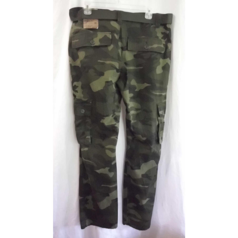 Red Snap Clothing Company Red Snap Pant 36 X 32 Nwt Cargo Camoulflage Belt Olive 100 Cotton Boot Cut Red Snap Clothing Company Red Snap Pant 36 X 32 Nwt Cargo Camoulflage Belt Olive 100 Cotton Boot Cut