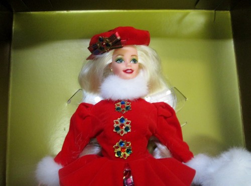 Mattel Nrfb 1996 Jewel Princess Barbie The Winter Princess