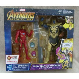 Marvel Marvel Avengers Infinity War Iron Man Vs Thanos Figures Battle Set New Sealed