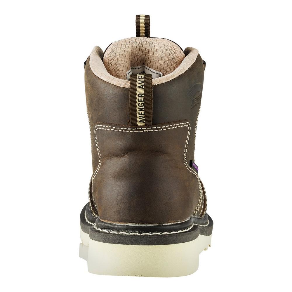 Avenger Work Boots Womens Wedge Waterproof Slip Resistant 7550