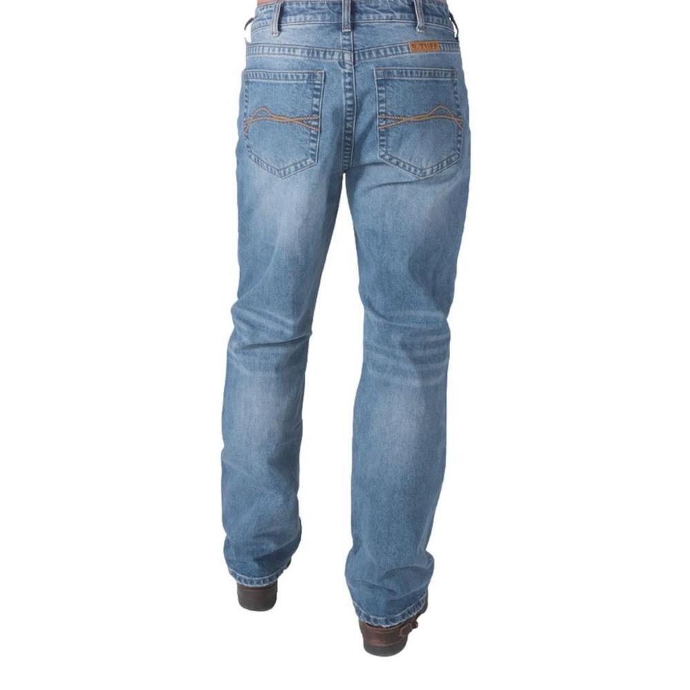 B. Tuff Western Jeans Mens Weekend Vibes Bootcut Light MWKEND