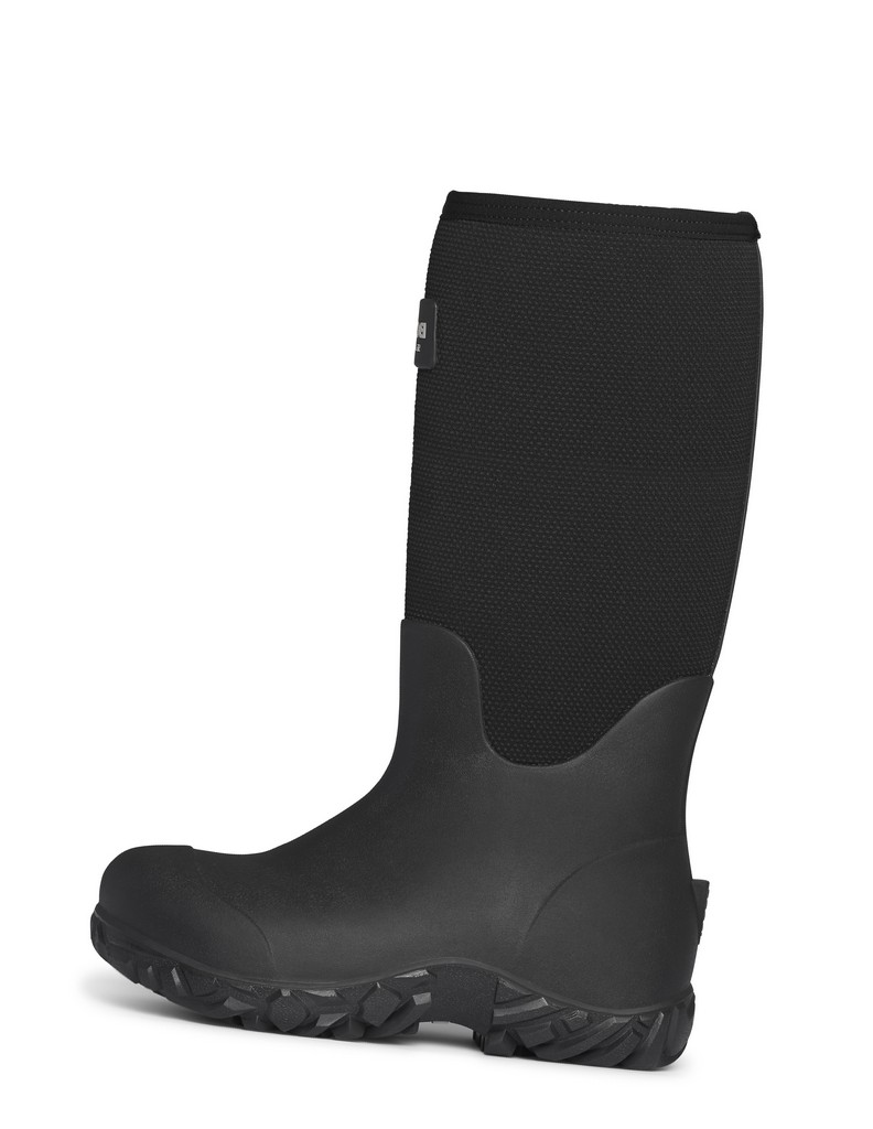 Bogs Men\'s Black Slip-On Rain & Snow Work Shoes Bogs Boots For Sale - Shop Bogs Rain Boots & Winter Boots  main image 2
