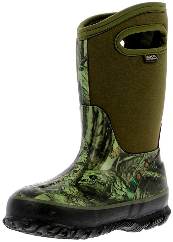 Bogs Outdoor Boots Boys Classic Insulated WP Rubber Camo 71650