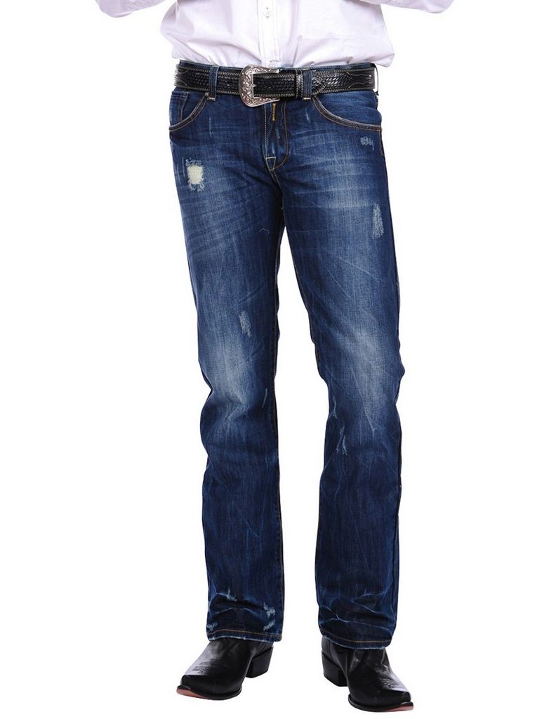 Stetson Western Denim Jeans Mens Rocks Fit Royal 11-004-1014-3000 BU