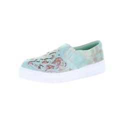 Corral Casual Shoes Women Round Toe Inlay Turquoise Pink E1564