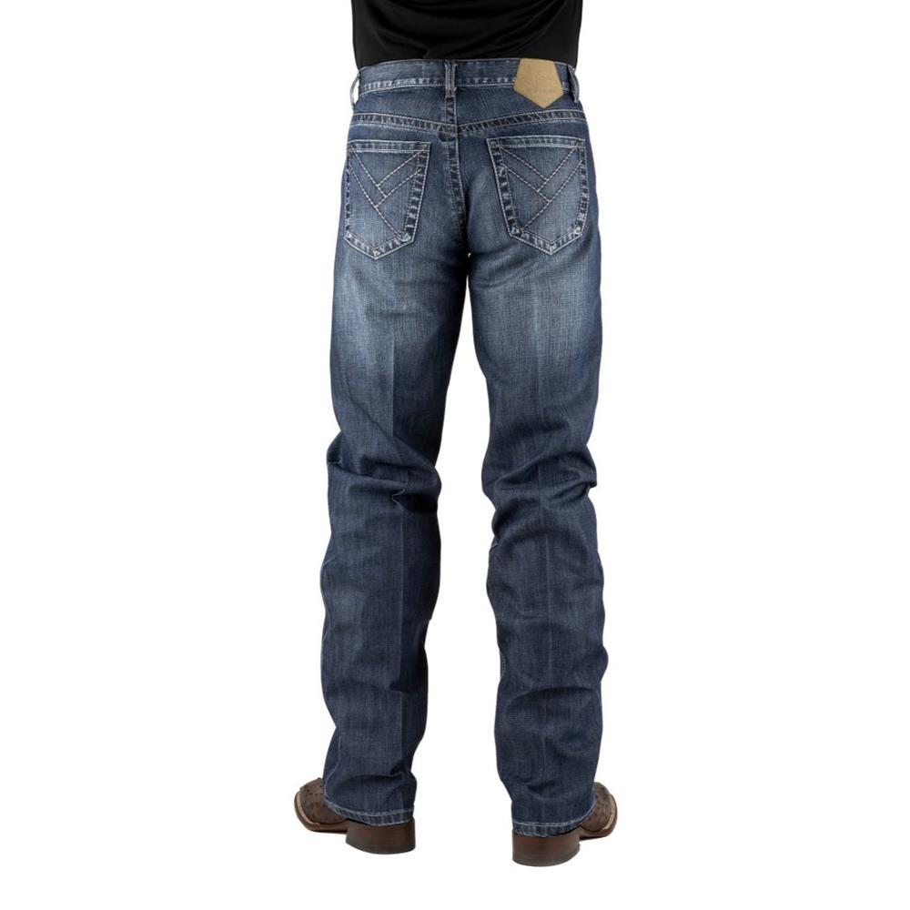 Tin Haul Western Denim Jeans Mens Mid Rise Bootcut 10-004-0420-1826 BU