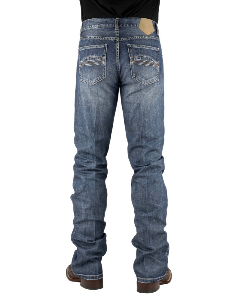 Tin Haul Western Denim Jeans Mens Low Rise Blue 10-004-1660-1775 BU