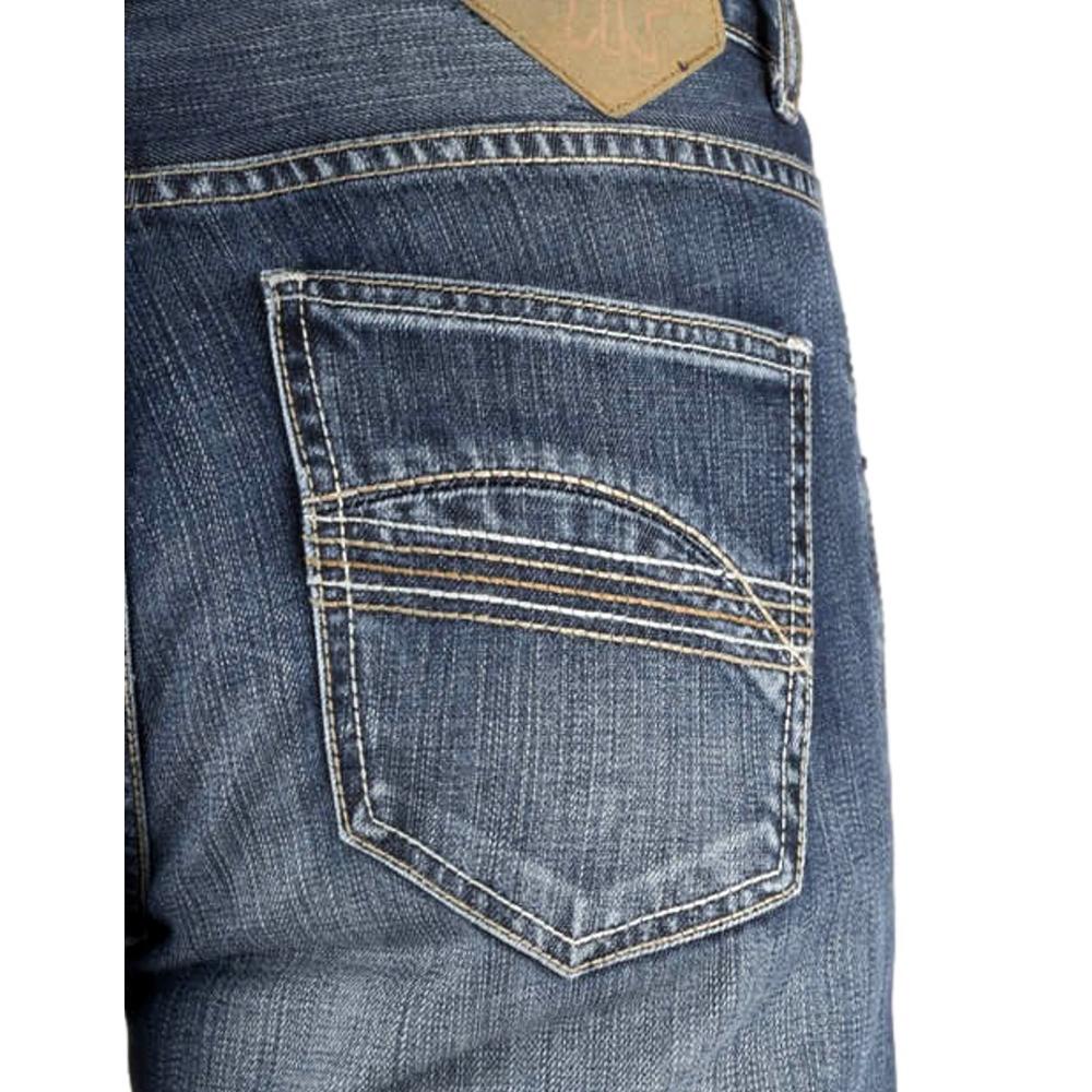 Tin Haul Western Jeans Mens Low Rise Blue 10-004-1660-1775 BU