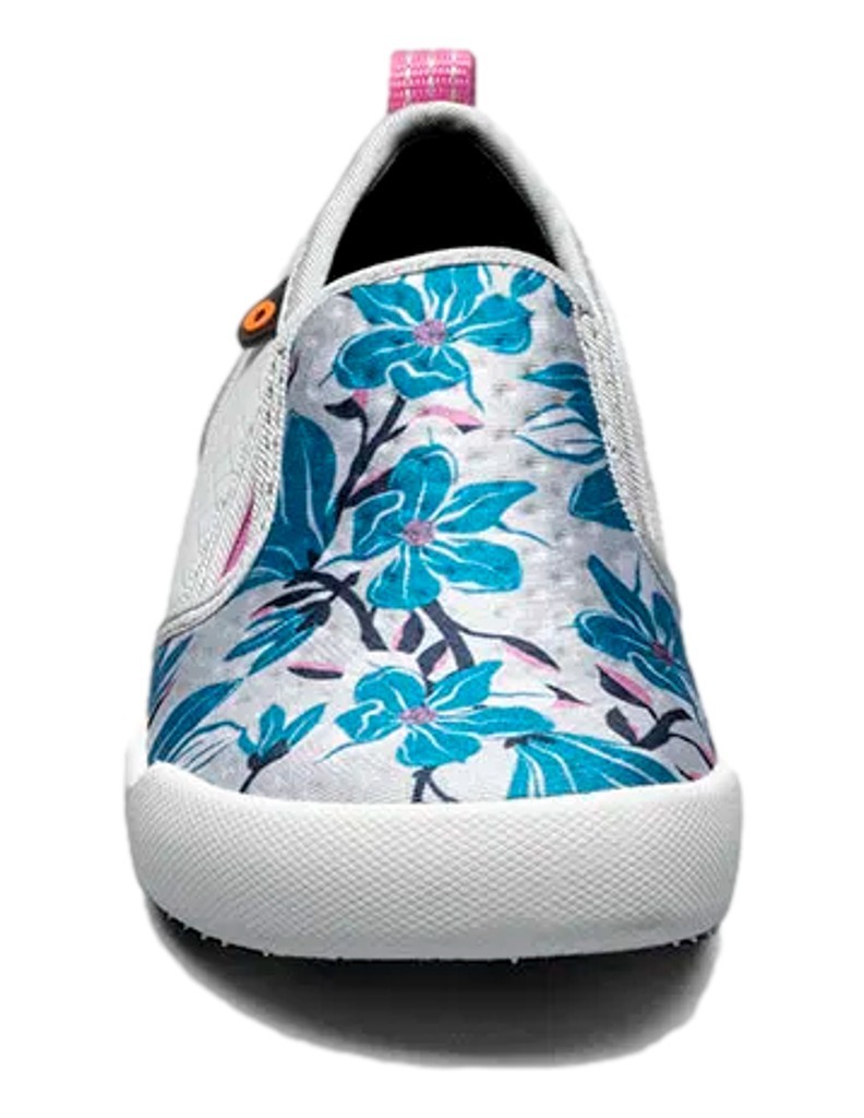 Bogs Outdoor Shoes Girls Kicker II Slip On Magnolia Flower 72796K