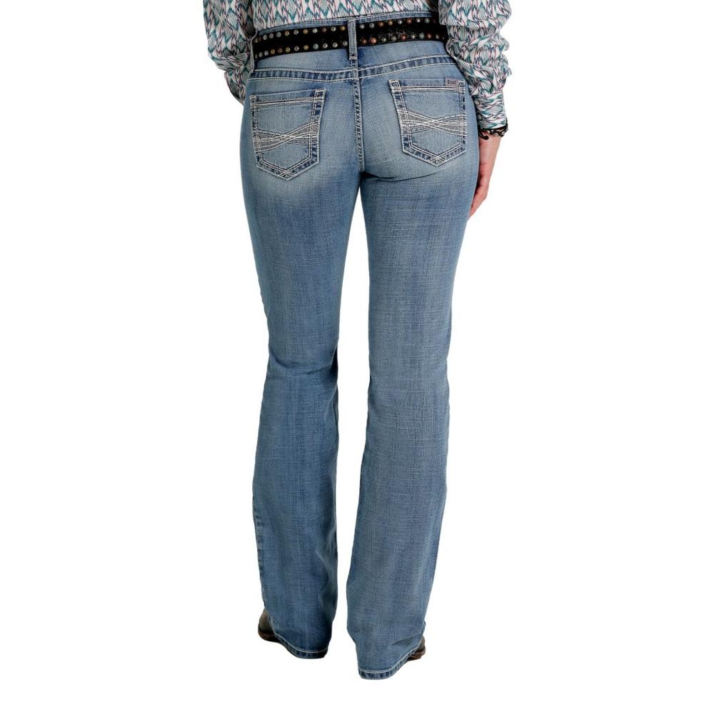 Cruel Girl Western Denim Jeans Womens Hannah Bootcut Slim CB19654071
