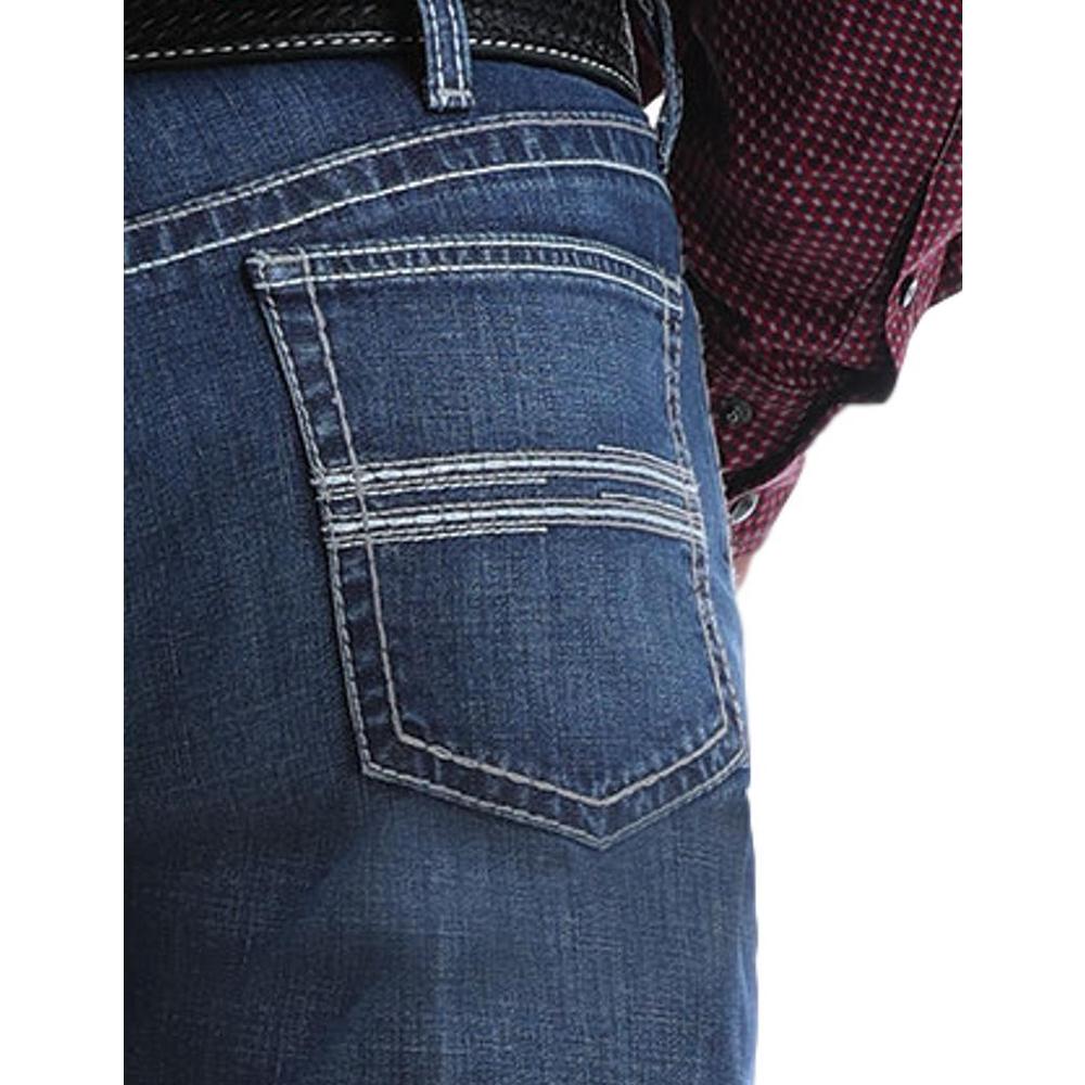 CINCH Western Denim Jeans Mens White Label Relaxed Chevrons ...