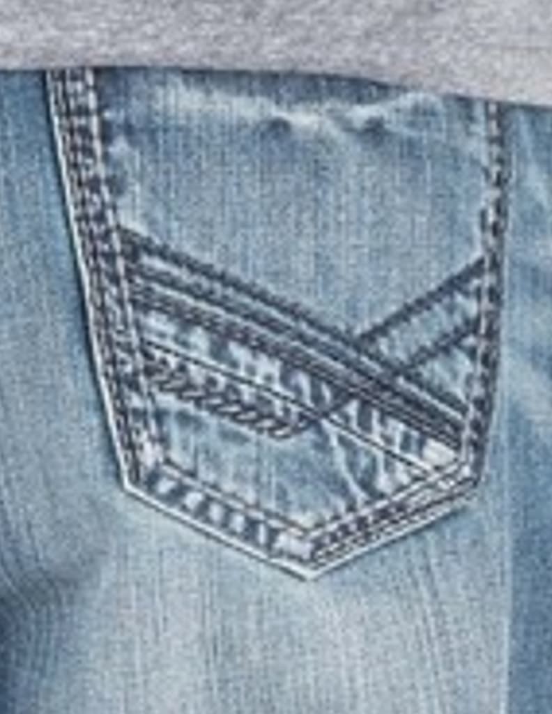 Tin Haul Western Denim Jeans Mens Stitched Blue 10-004-0420-1201 BU
