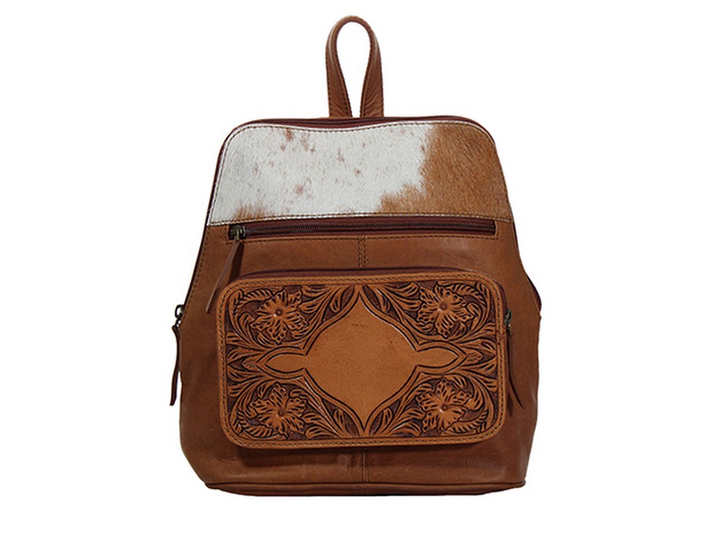 Nocona Western Backpack Kimberly Backpack Zip Brown N770011002
