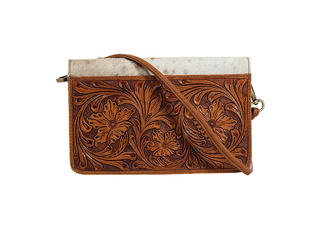 Blazin Roxx Western Handbag Womens Kimberly Crossbody Brown N770011202