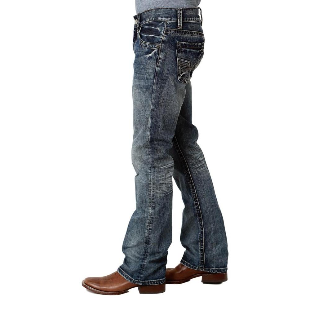 Tin Haul Western Jeans Mens Jagger Bootcut Blue 10-004-1660-1206 BU