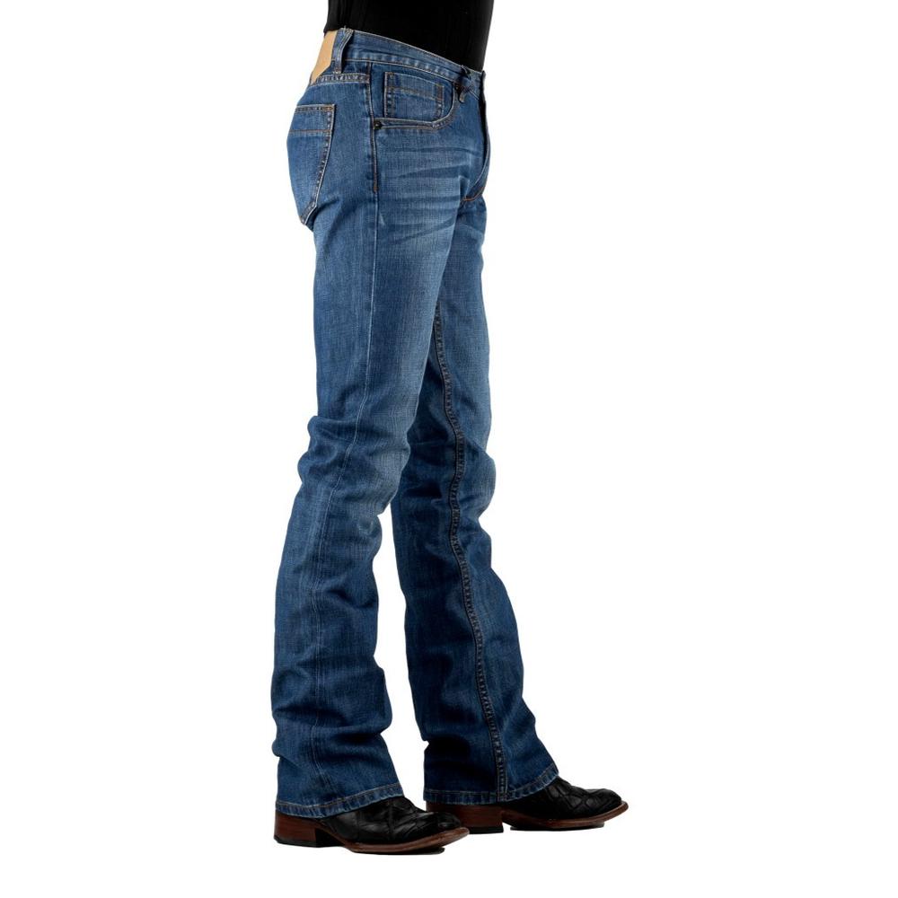 Tin Haul Western Denim Jeans Mens Jagger Fit Blue 10-004-1660-1776 BU