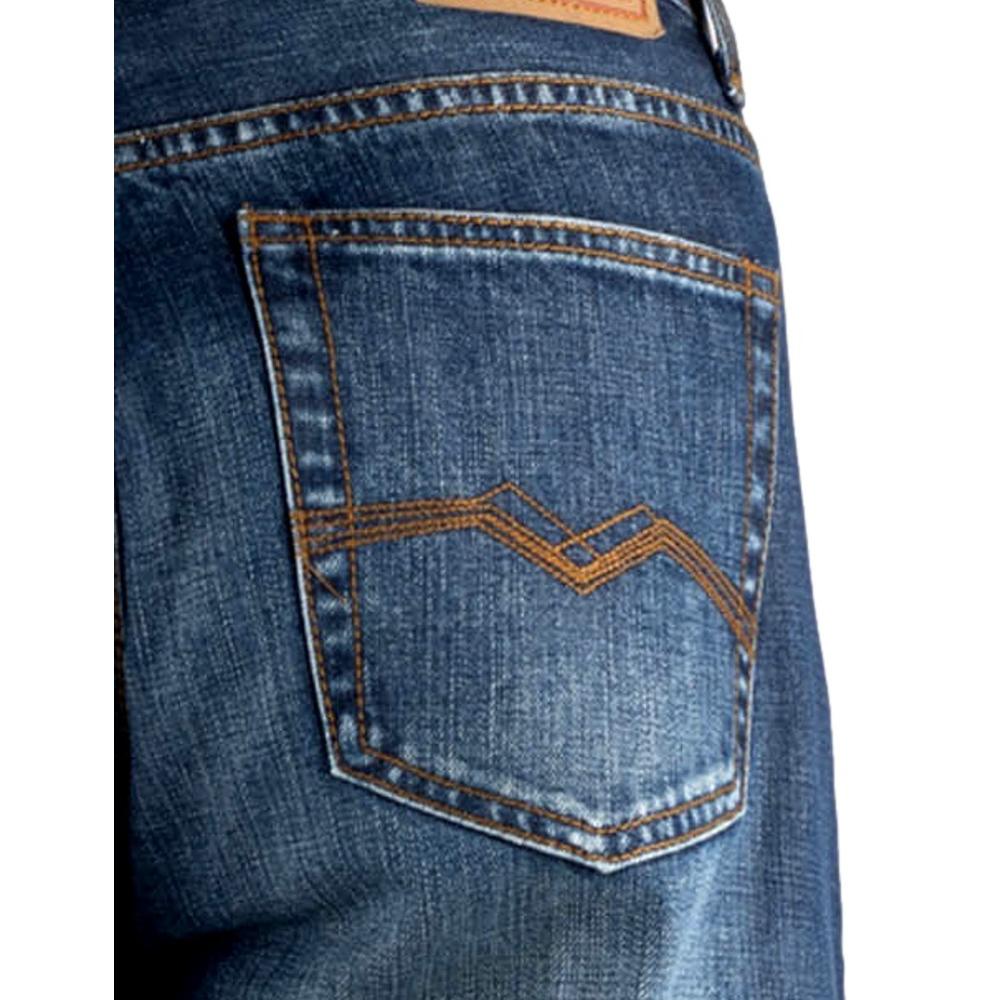 Stetson Western Denim Jeans Mens 1312 Modern Blue 11-004-1312-4096 BU