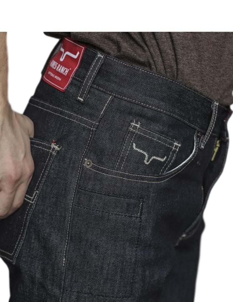 Kimes Ranch Western Denim Jeans Mens Straight Fit Bootcut RawJames