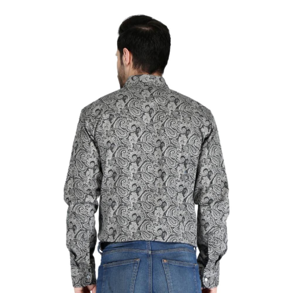 Forge FR Work Shirt Mens L/S Snap Paisley Flame Resistant MFRPLDS236