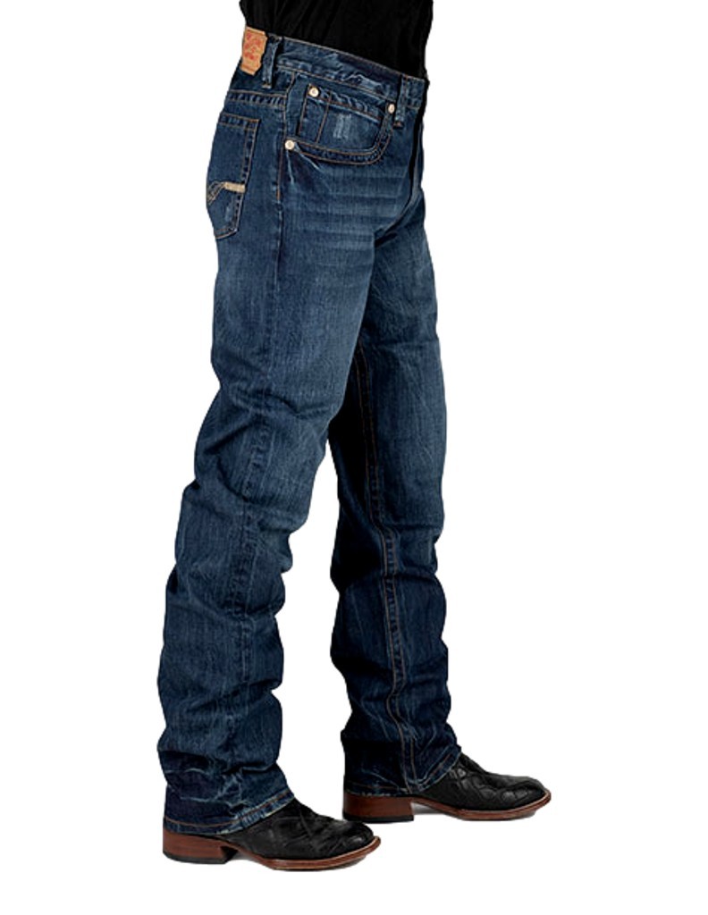 Stetson Western Denim Jeans Mens 1520 Relaxed Blue 11-004-1520-4073 BU