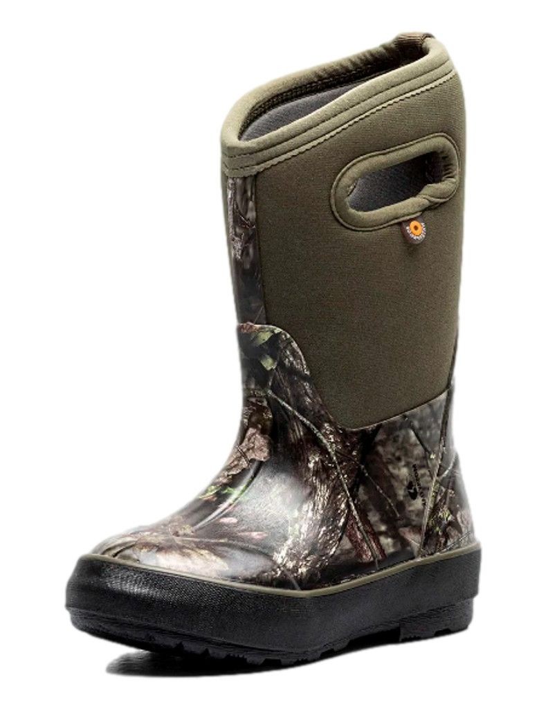 Bogs Outdoor Boots Boys Wide Camo Classic II Mossy Oak 72952W