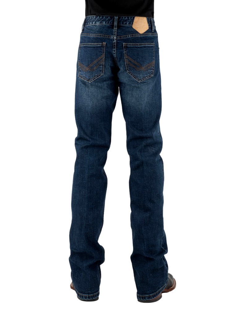 Tin Haul Western Jeans Mens Jagger Bootcut Blue 10-004-1661-7000 BU