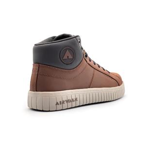 Airwalk Work Shoes Mens Deuce Mid CT Electrical Hazard Brown