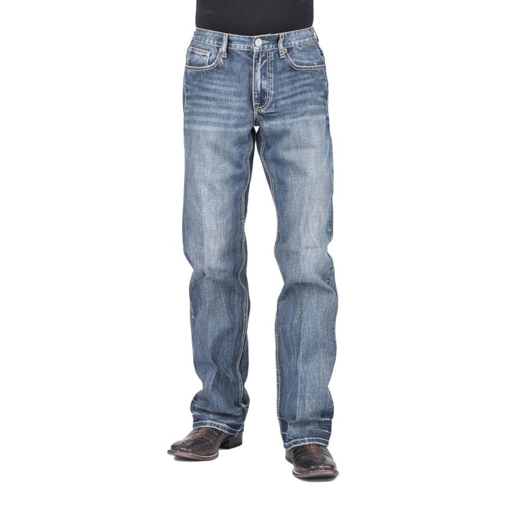 Tin Haul Western Jeans Mens Regular Joe Fit Blue 10-004-0420-1818 BU
