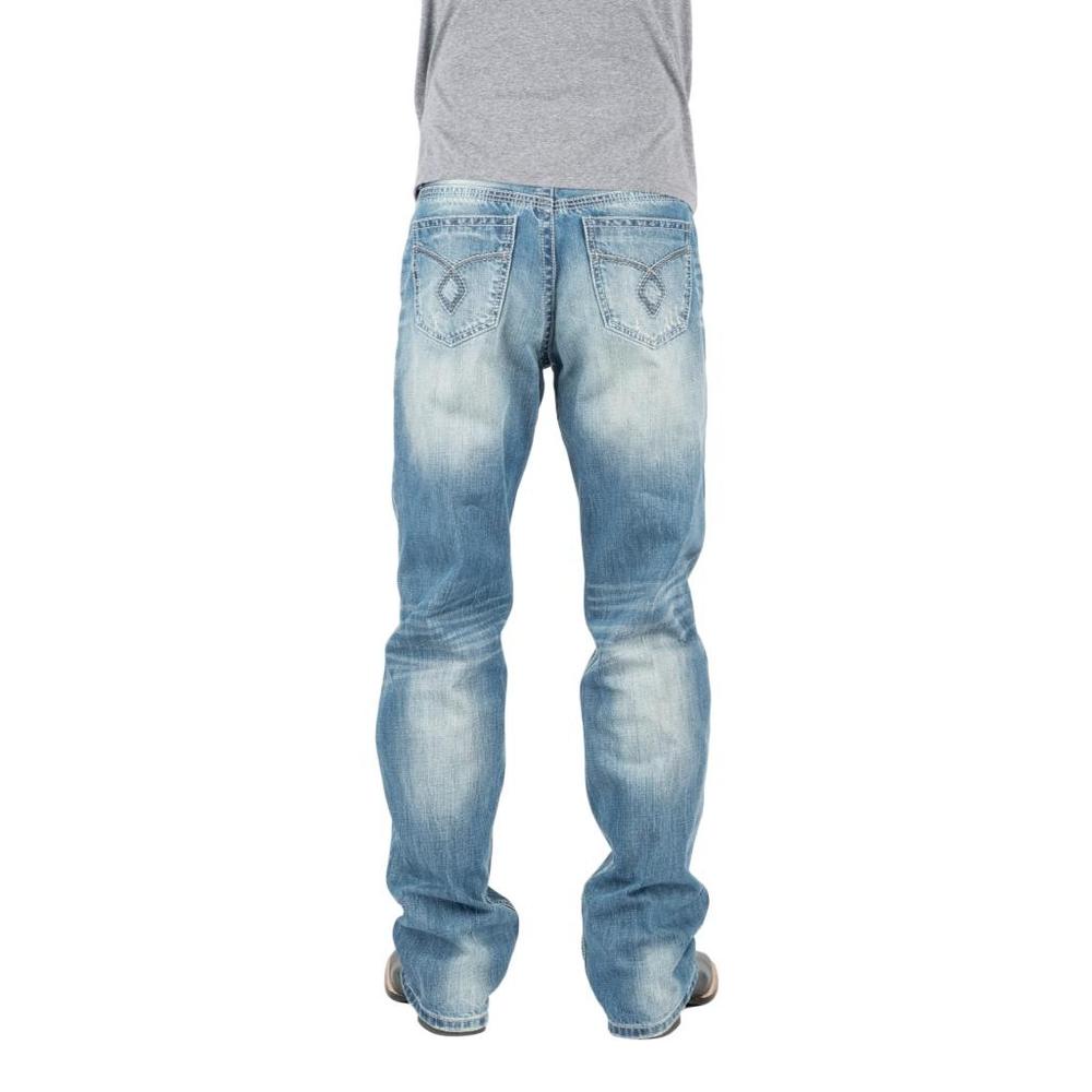 Tin Haul Western Jeans Mens Bootcut Regular Blue 10-004-0420-1419 BU