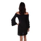 Scully Black Dress W/RUFFLE Detail Scully Black Dress W/RUFFLE Detail