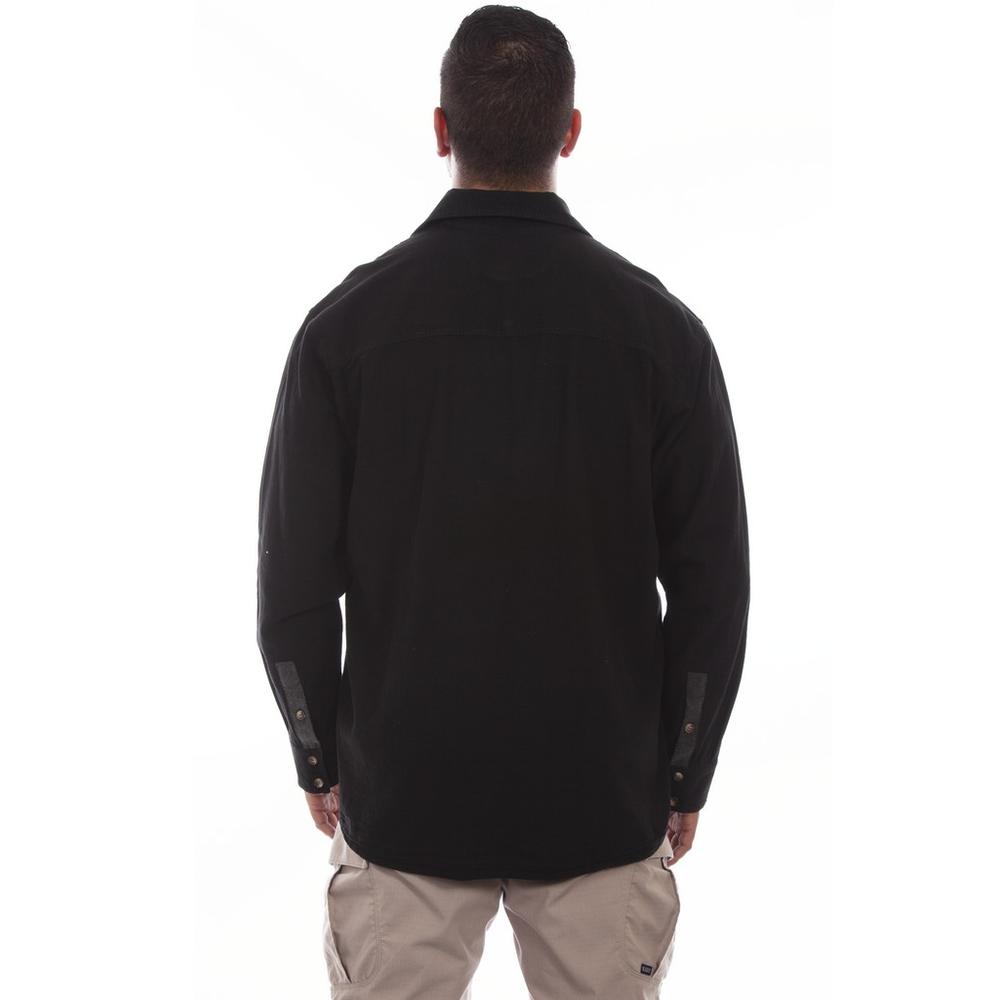 Scully Western Shirt Mens Long Sleeve Mesa Pleated Front F0 5212