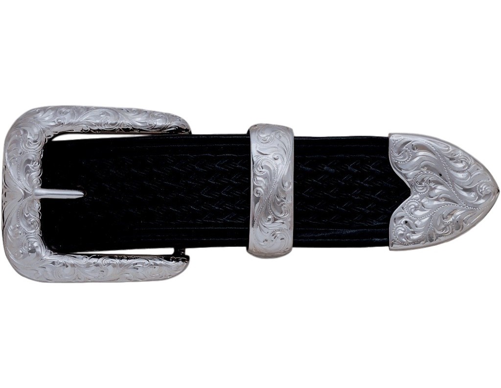 Vogt Silversmiths Western Buckle Set Mens 1/2