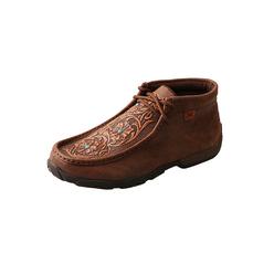 Twisted X Casual Shoes Womens Chukka Tooled Mocs Brown WDM0081