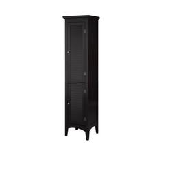 Dark Cherry Linen Cabinet