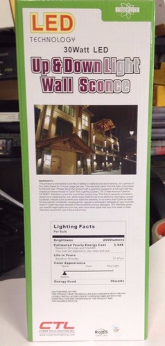 Cybertech Lighting Led Up Down Light Wall Sconce For Wet Cybertech Lighting Led Up Down Light Wall Sconce For Wet
