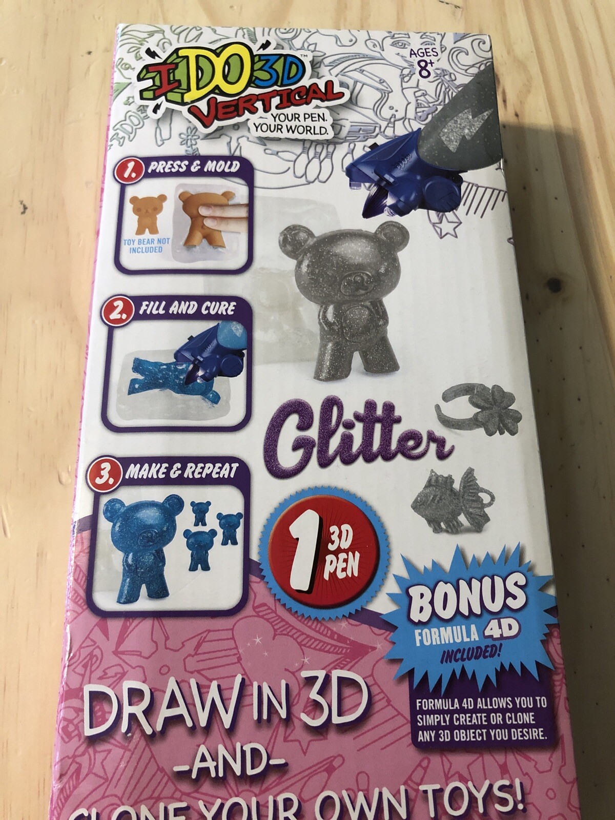 I Do 3d Vertical Draw In 3d Color Changing Ink New Batteries Included Ages 8