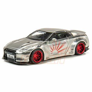Mini Gt 1 64 Lb Works Nissan Gtr R35 Type 1 Rear Wing Ver 2 Silver Amgt R