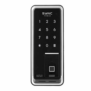 Solity Sync Tr812 Smart Digital Door Lock 2 Way Fingerprint Password Sears