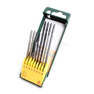 Bosch Jigsaw Blade Set For Wood Metal Plastic Cutting 8 Pcs